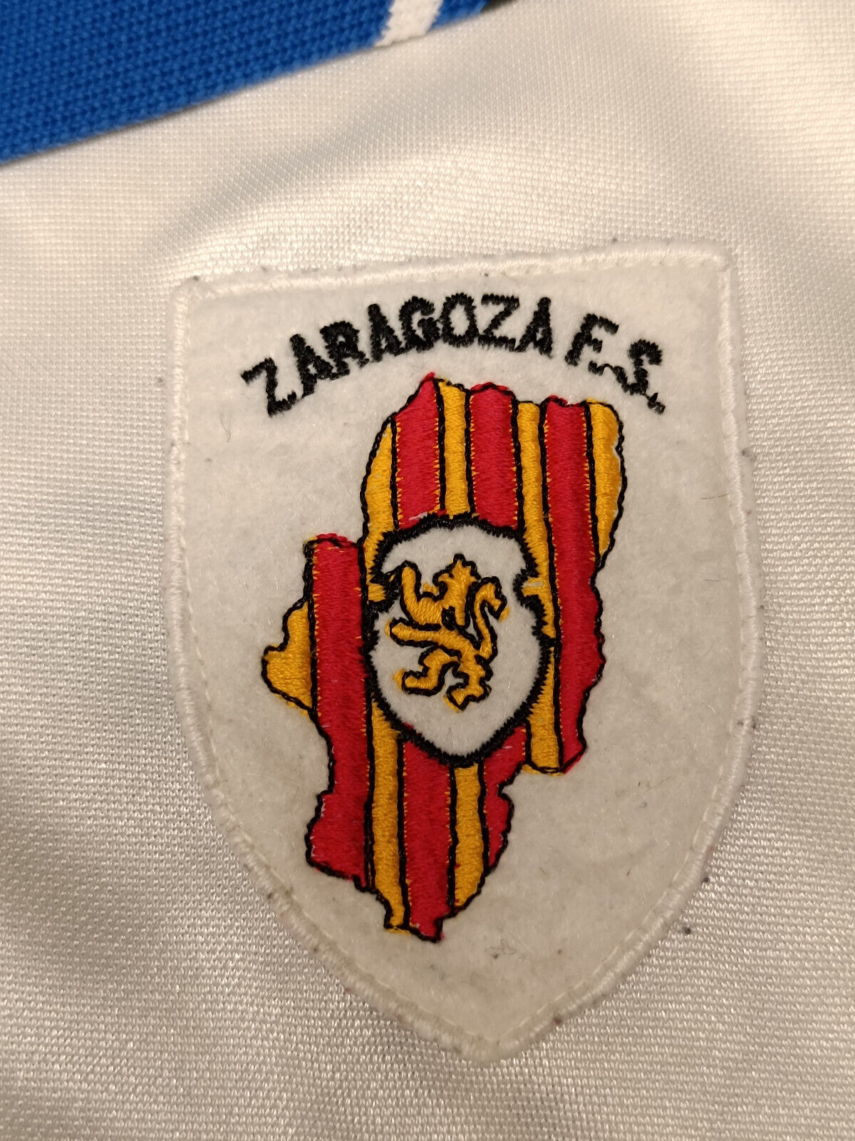 maglia calcio vintage ZARAGOZA Adidas 1993 #15 match worn