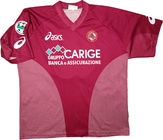 maglia calcio Livorno PROTTI #10 2004 2005 Carige Asics home shirt