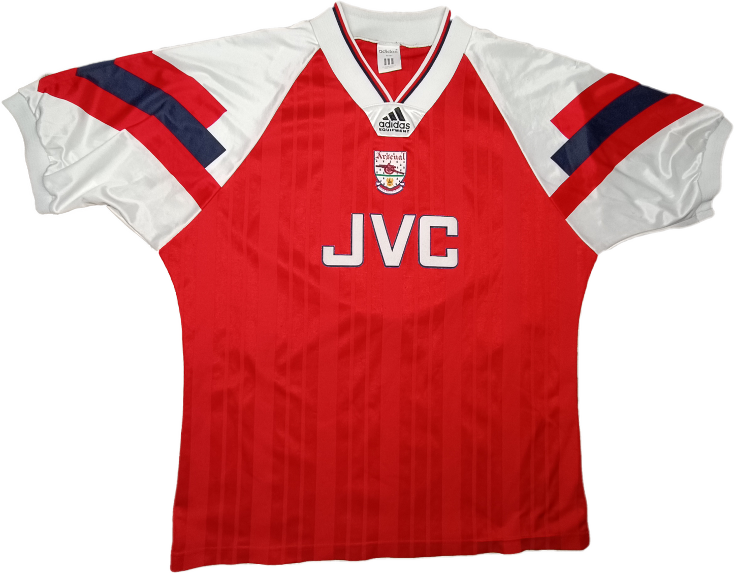 maglia calcio vintage Arsenal WRIGHT Adidas 1993-1994 XL JVC Premier