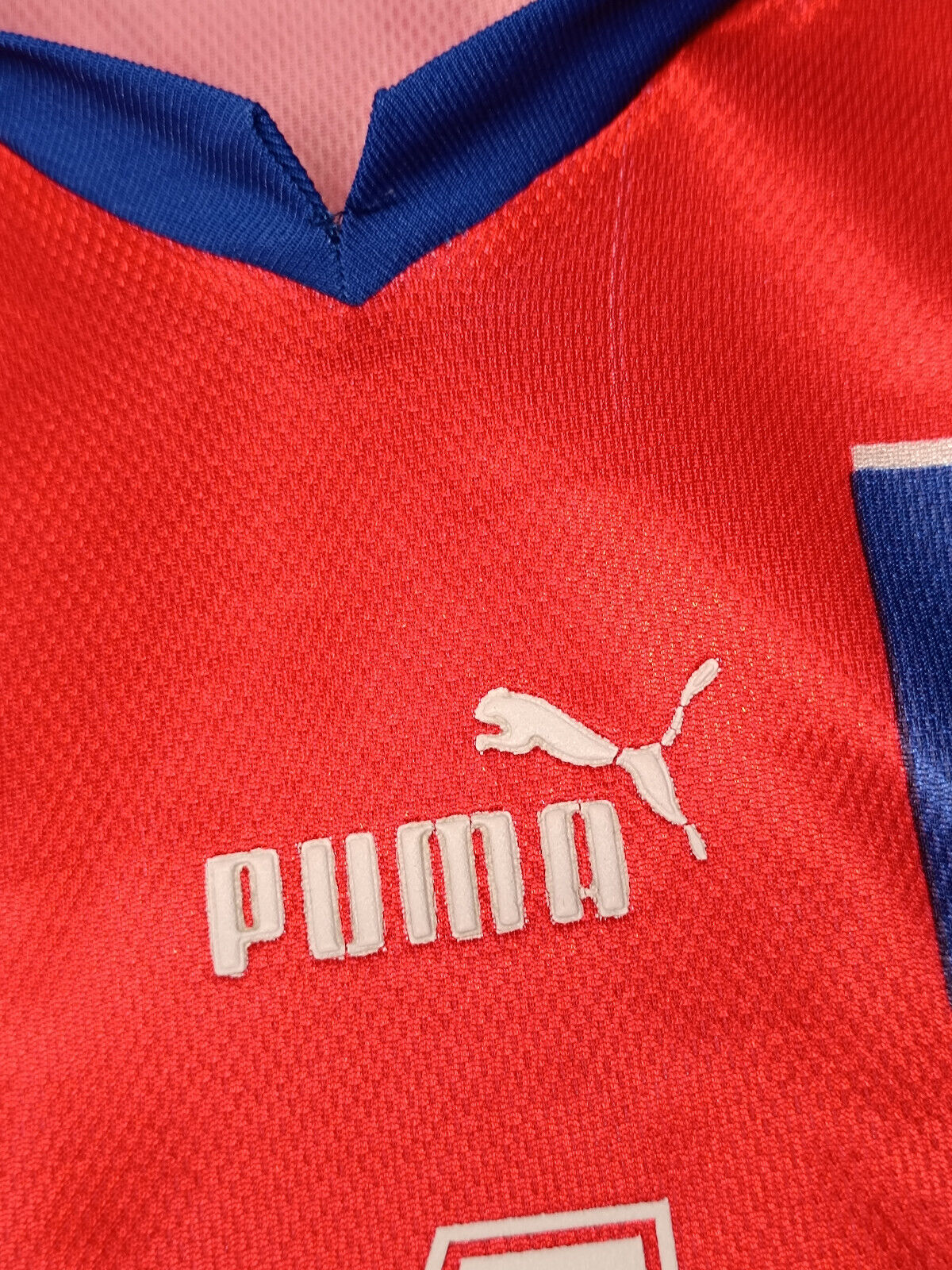 maglia Czech Republic Euro 1998 NEDVED PLAYER Puma XL vintage shirt NO THAI