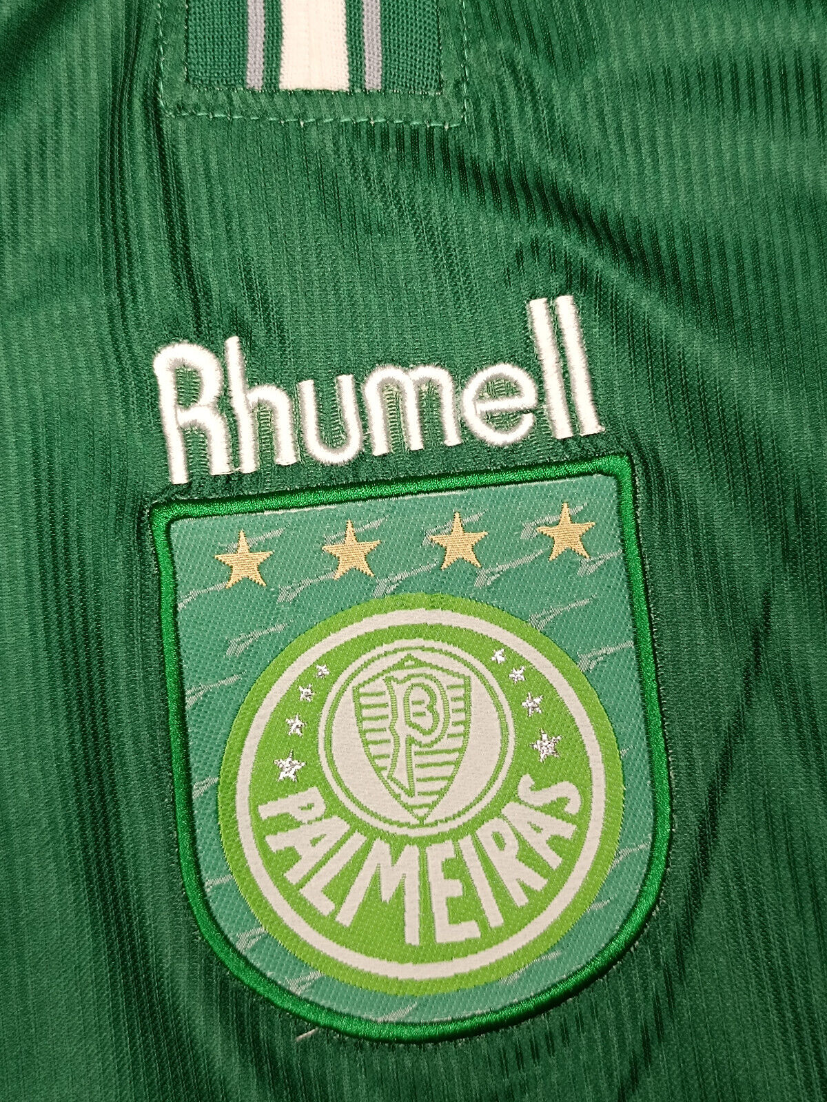 maglia calcio vintage Palmeiras Rhummel NUNES #7 Parmalat 1999 2000 L