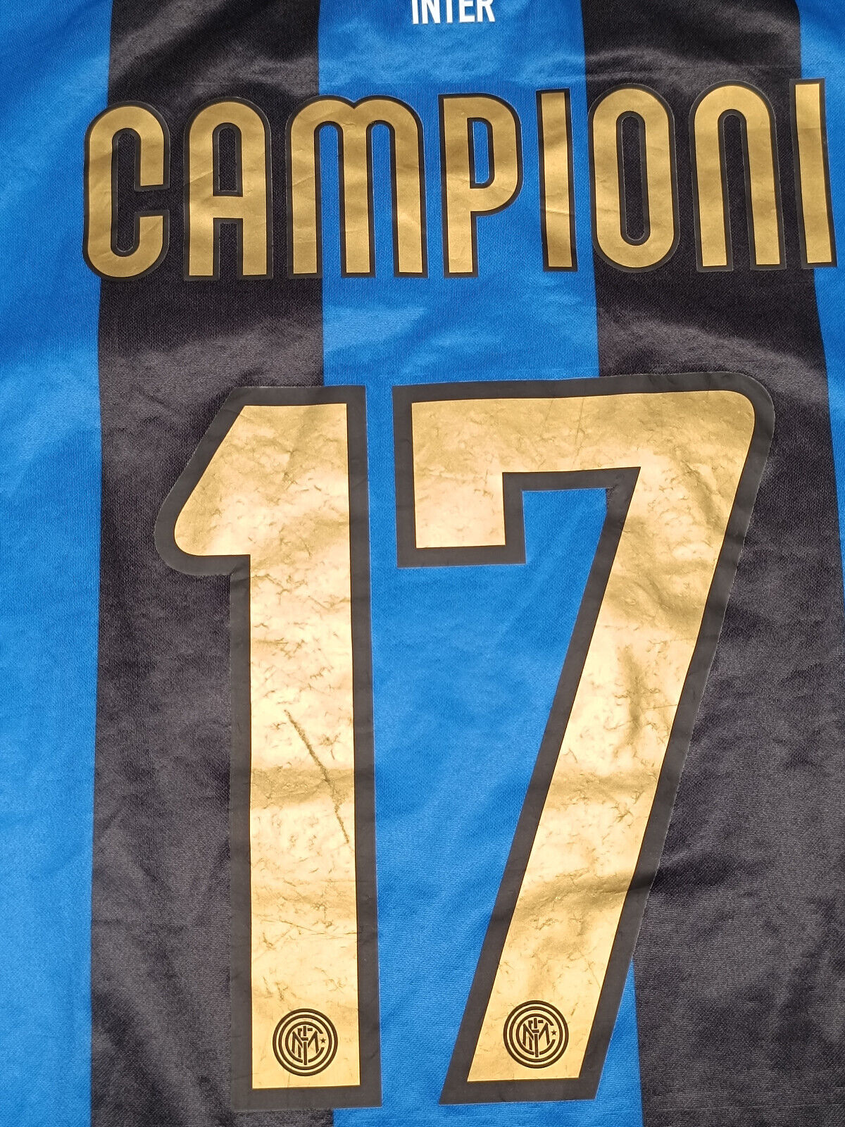 maglia calcio Inter vintage CAMPIONI Pirelli 2008 2009 ORIGINALE jersey shirt M