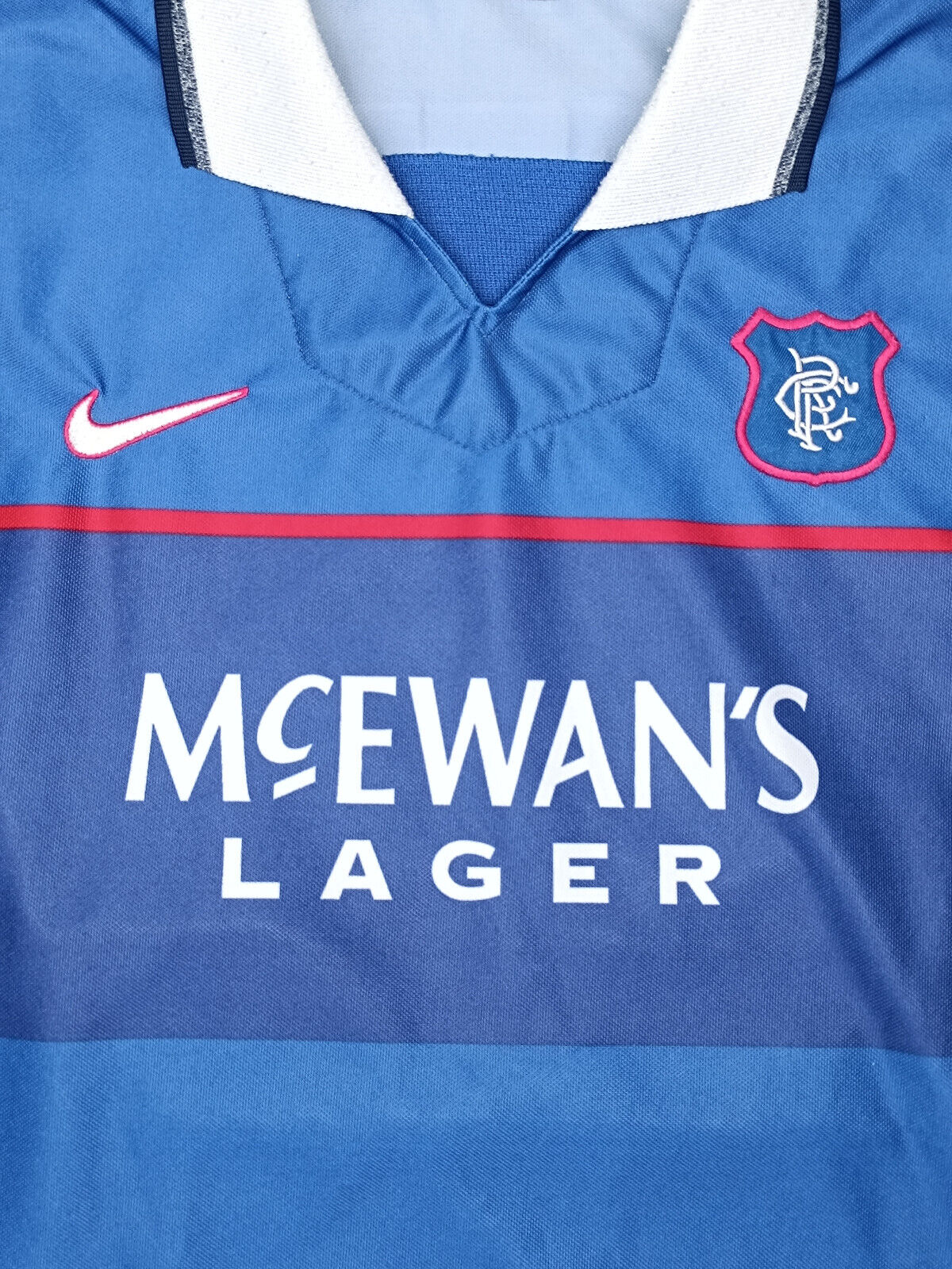 maglia calcio vintage Rangers football shirt GATTUSO NIKE 1998 McEWAN'S XL