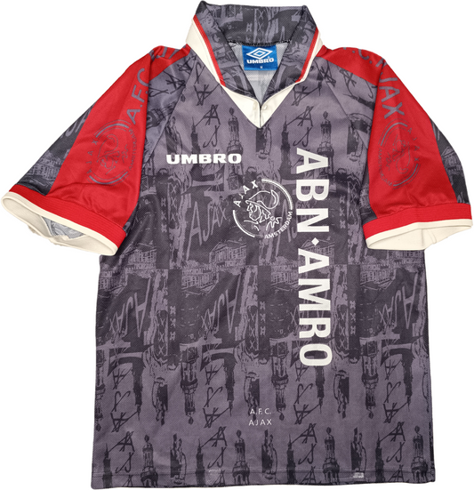 maglia cacio vintage Litmanen Ajax Umbro UEFA Champions League 1996-97 jersey M