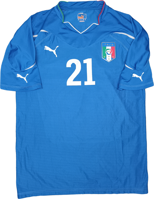maglia calcio vintage Italia 2010 Puma South Africa World Cup