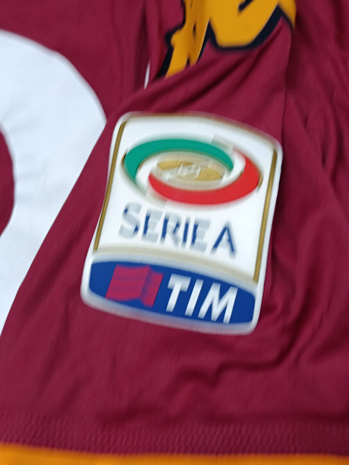 maglia calcio vintage AS Roma PERROTTA #20 2012 2013 Serie A kappa Wind M