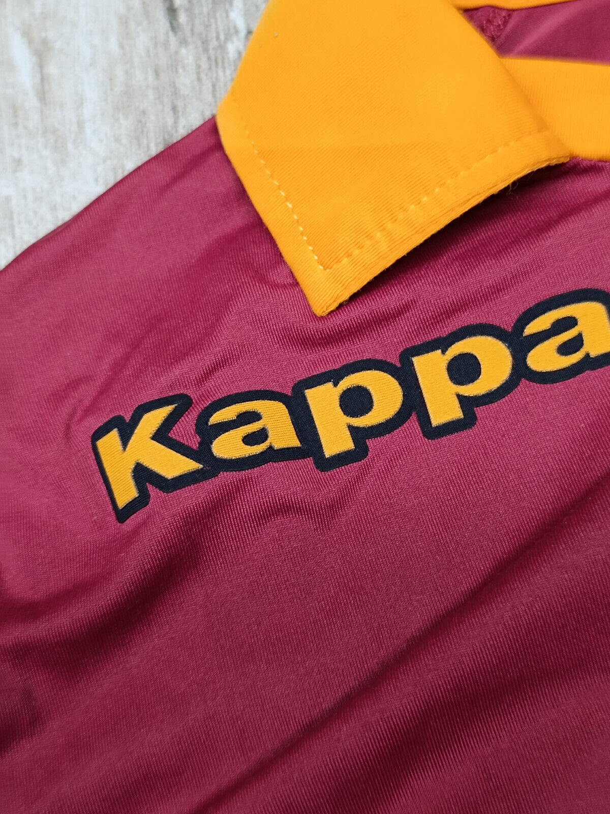 maglia calcio vintage AS Roma PERROTTA #20 2012 2013 Serie A kappa Wind M