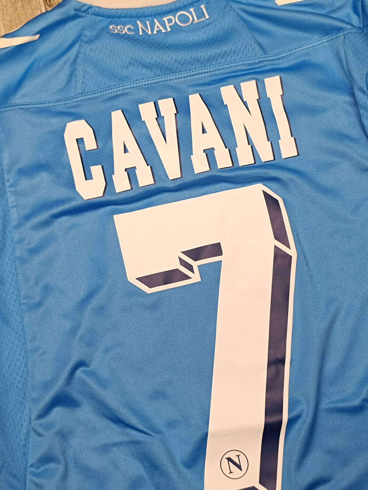 maglia calcio vintage Napoli CAVANI home 2012 2013 shirt Jersey Macron S Lete