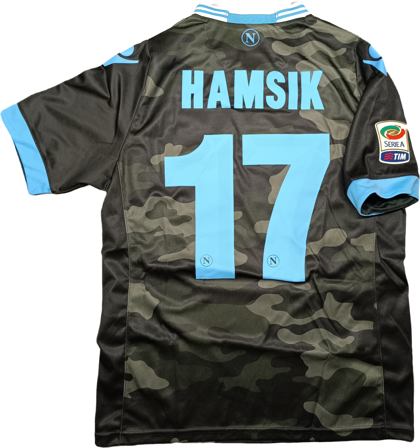 maglia calcio vintage Napoli HAMSIK home 2013 2014 shirt Jersey Macron M Lete