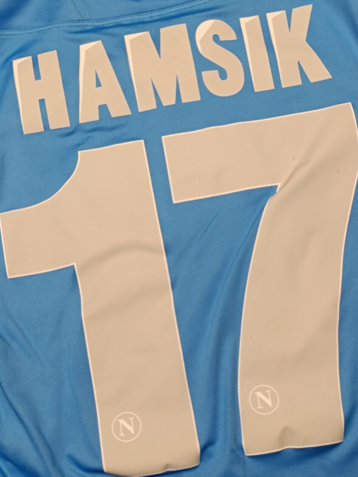 maglia calcio vintage Napoli HAMSIK home 2013 2014 shirt Jersey Macron M Lete