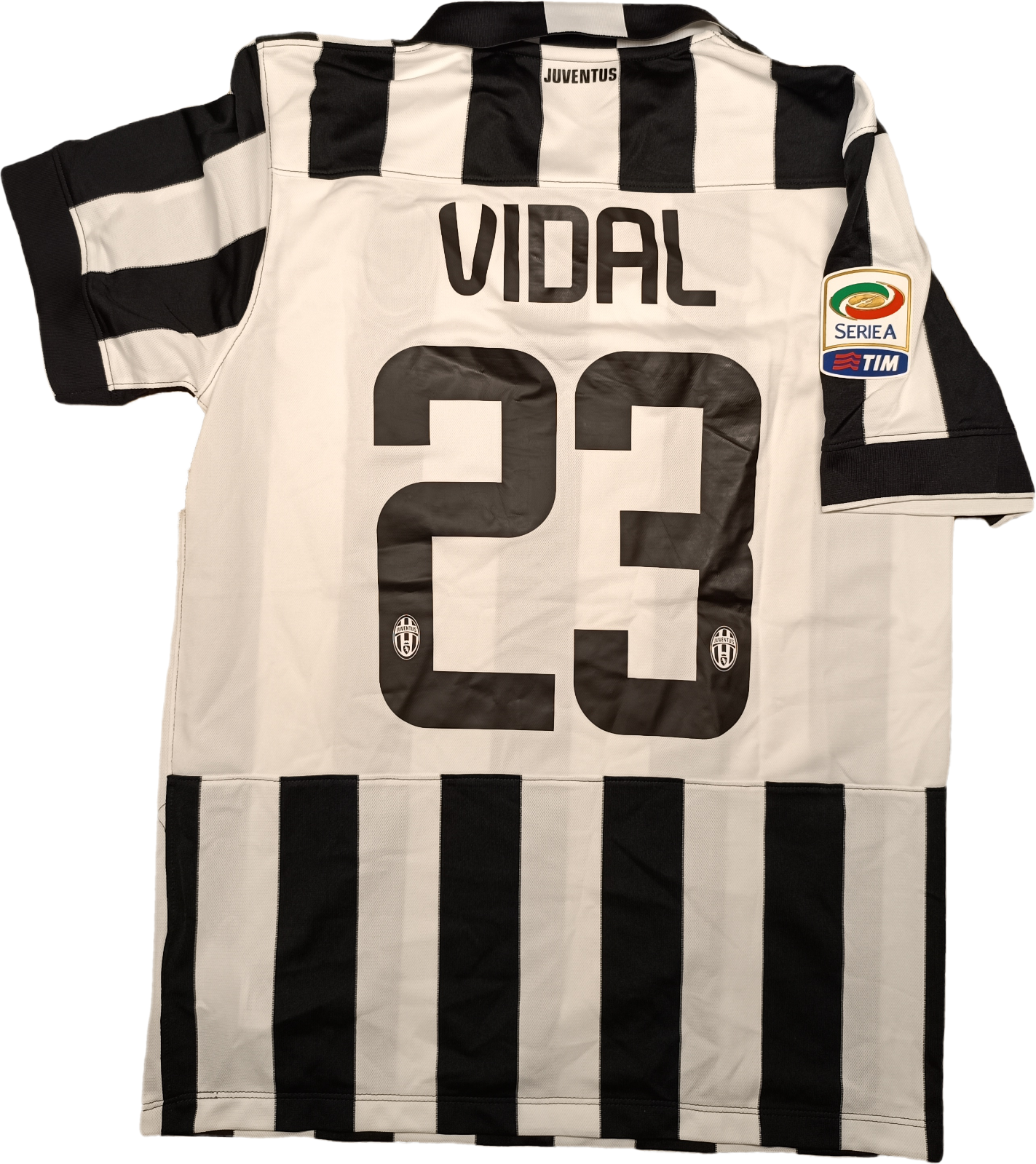 Maglia calcio vintage Juventus Nike VIDAL 2014 2015 M shirt