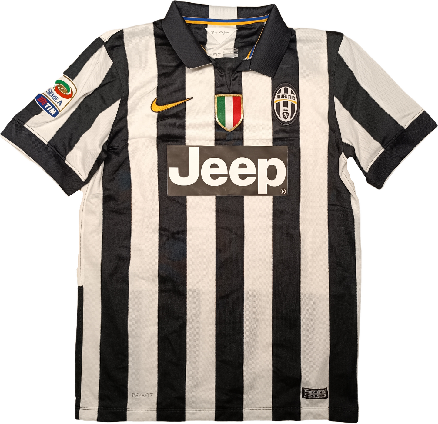 Maglia calcio vintage Juventus Nike VIDAL 2014 2015 M shirt