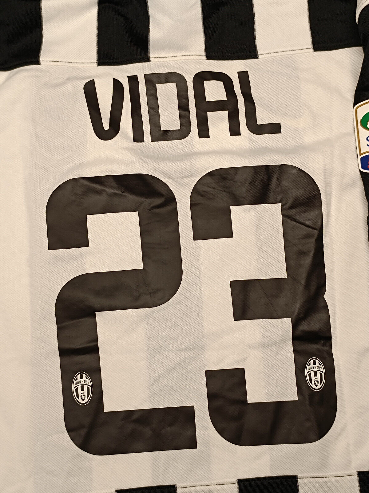 Maglia calcio vintage Juventus Nike VIDAL 2014 2015 M shirt