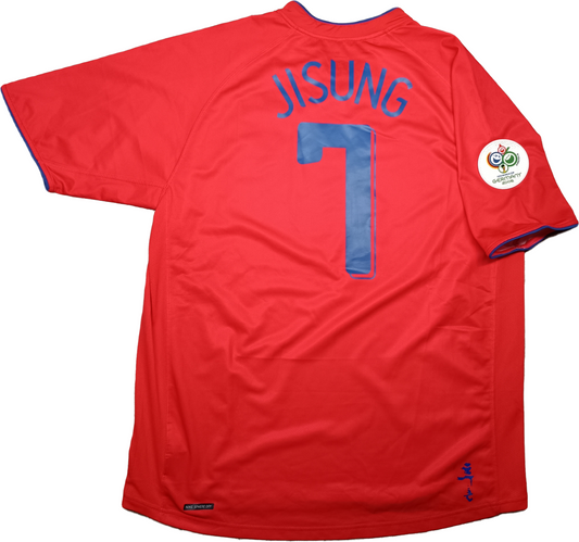 maglia Korea Park Ji Sung WC 2006 Japan Korea shirt home XL jersey vintage