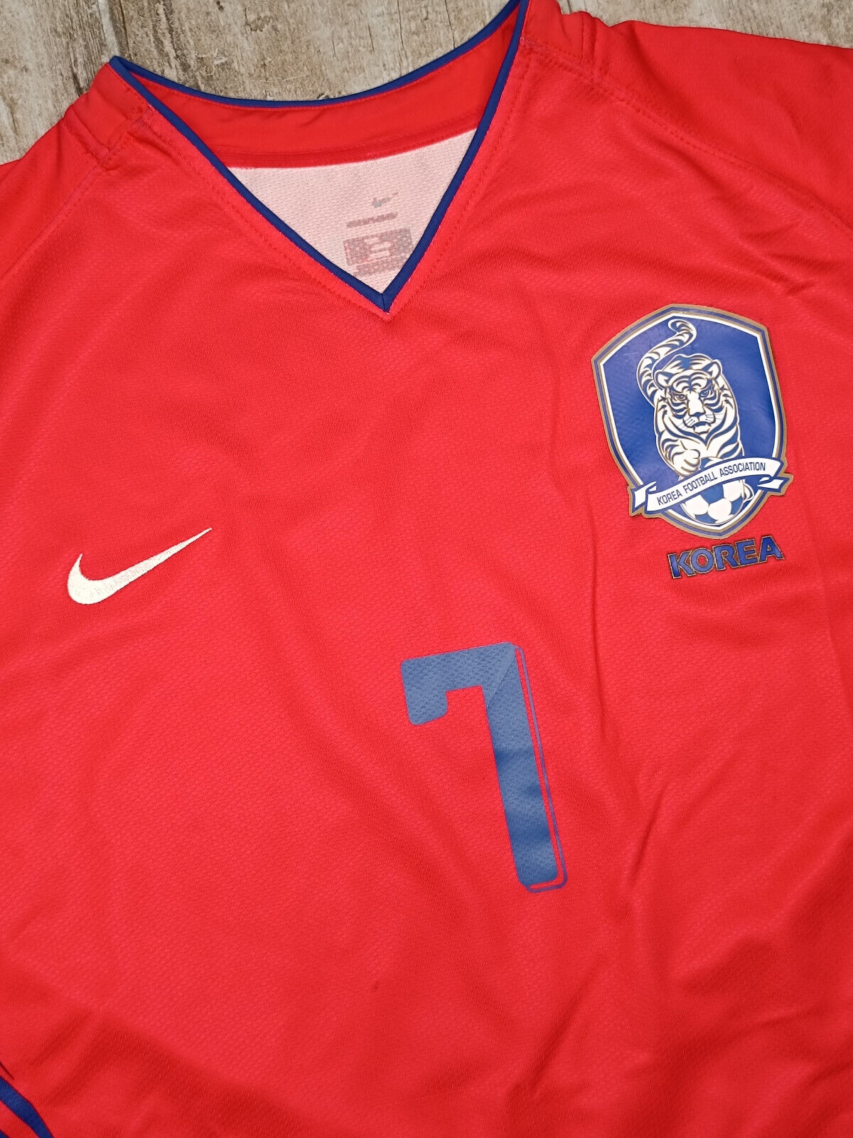 maglia Korea Park Ji Sung WC 2006 Japan Korea shirt home XL jersey vintage