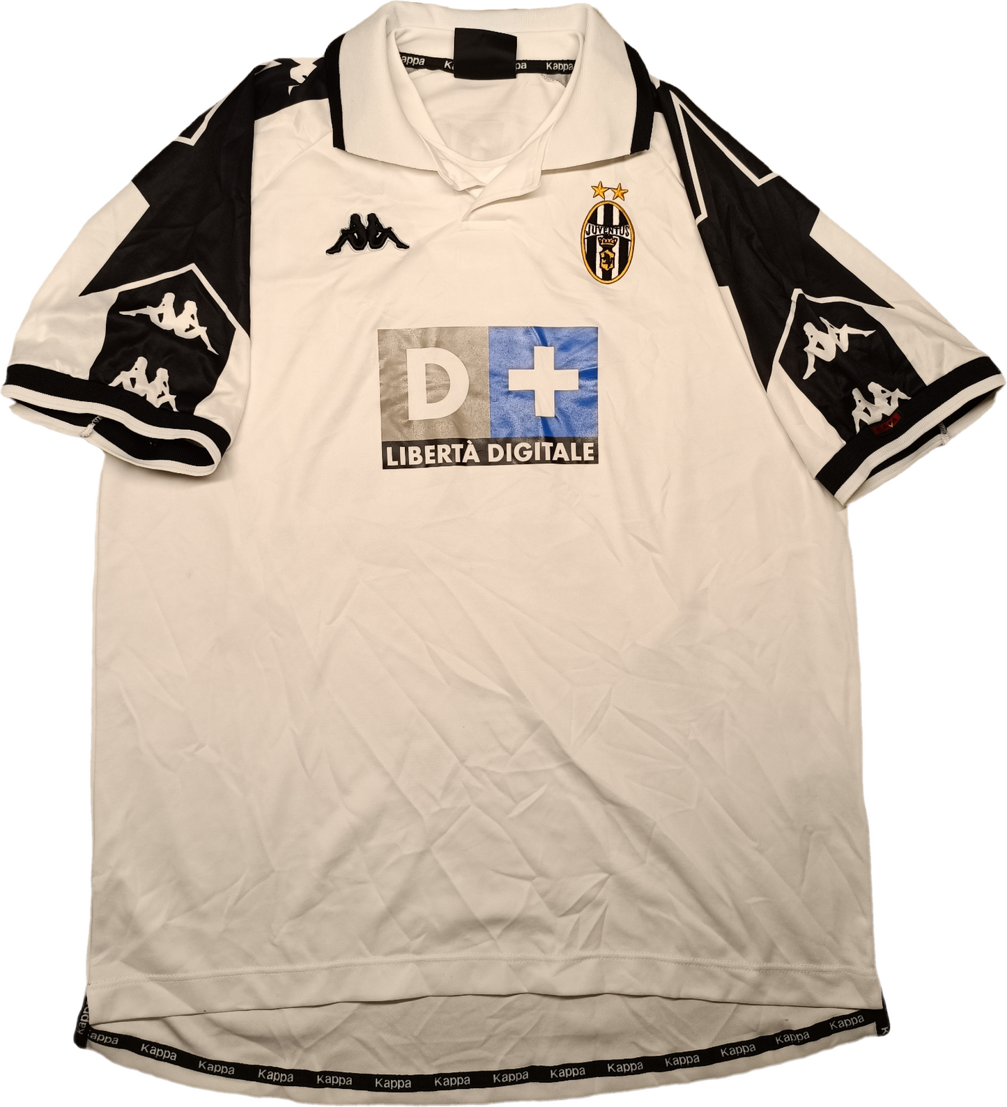 maglia calcio juventus vintage DEL PIERO Kappa 1999 2000 XL home Serie A D+