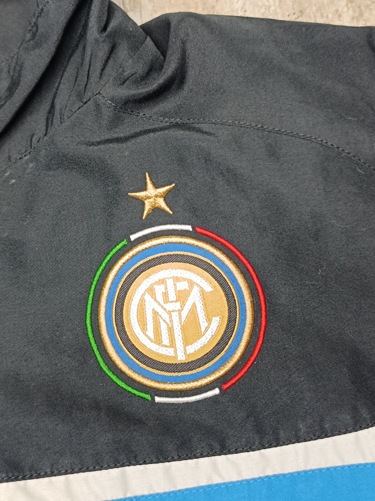 Giacca Felpa FC Inter Nike vintage 2009 2010 Triplete Zanetti Tracktop Jacket