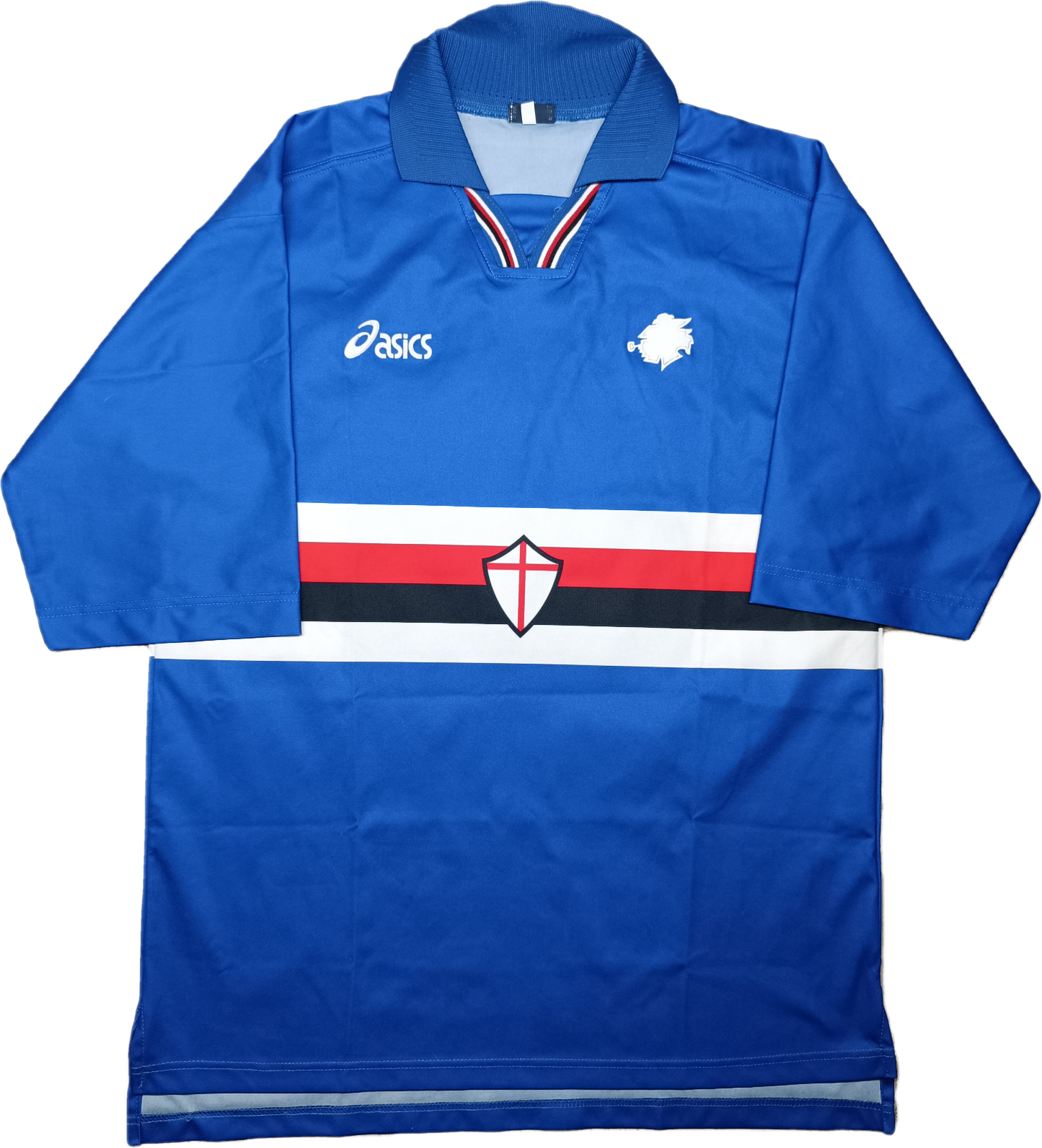 maglia calcio vintage Sampdoria VERON 1996 1997 home Asics shirt L