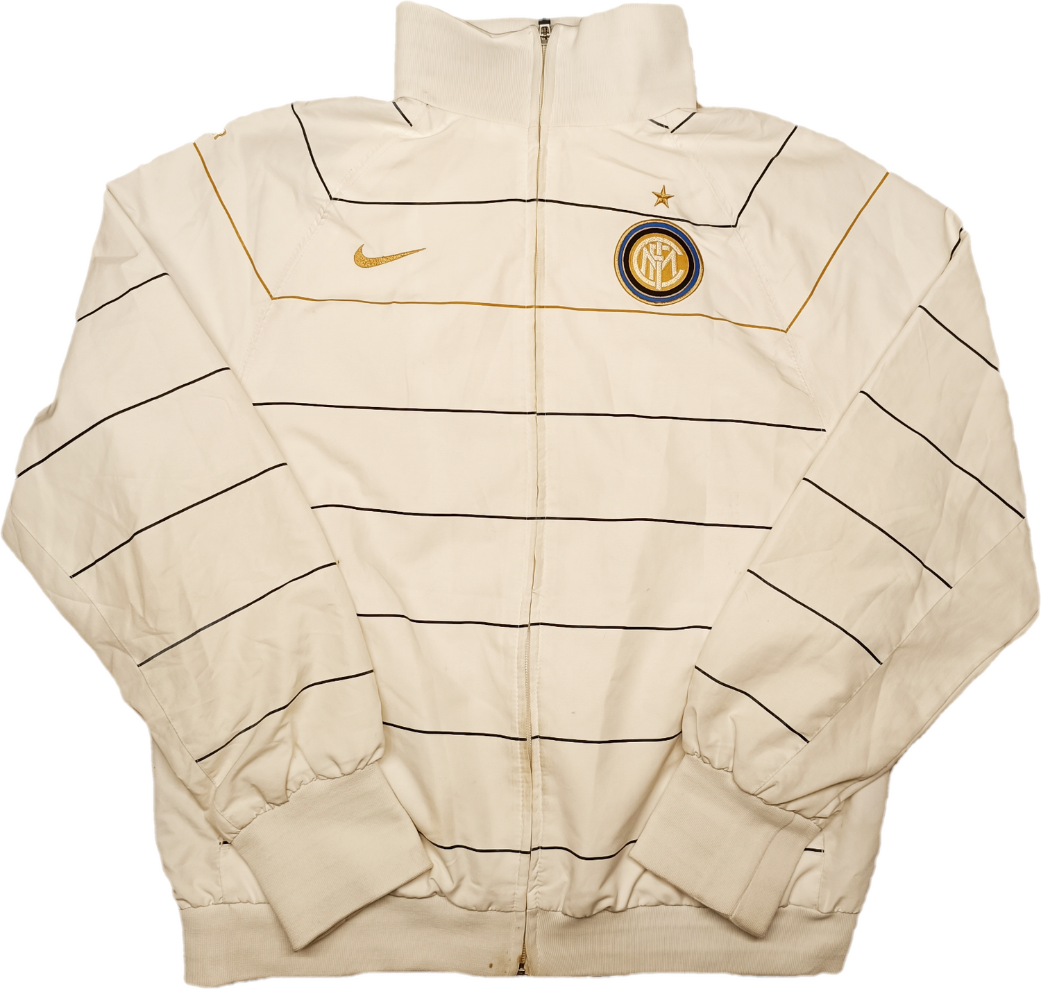 Giacca Felpa FC Inter Nike vintage 2007 2008 Zanetti Tracktop