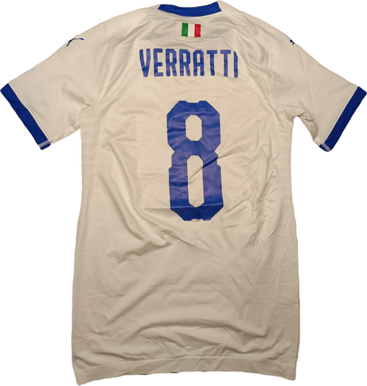 maglia calcio italia Puma match player issue Verratti VS ARGENTINA 2018 ASTORI