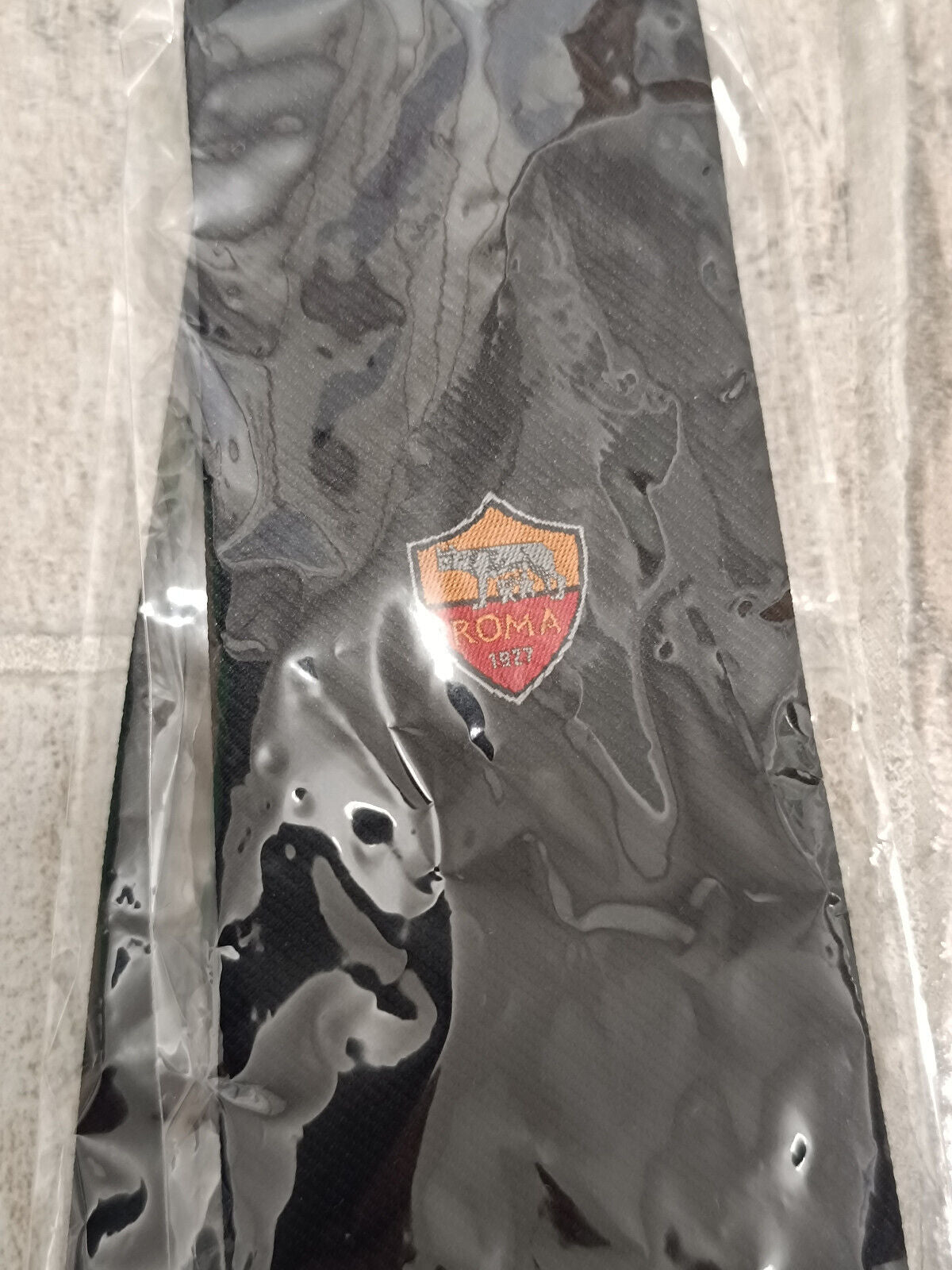 AS roma match worn Cravatta Silvio Cattaneo