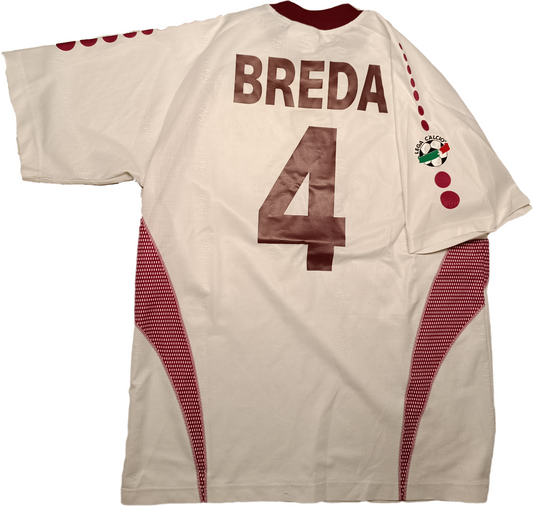 maglia calcio vintage Salernitana Devis 2003 2004 BREDA Away L