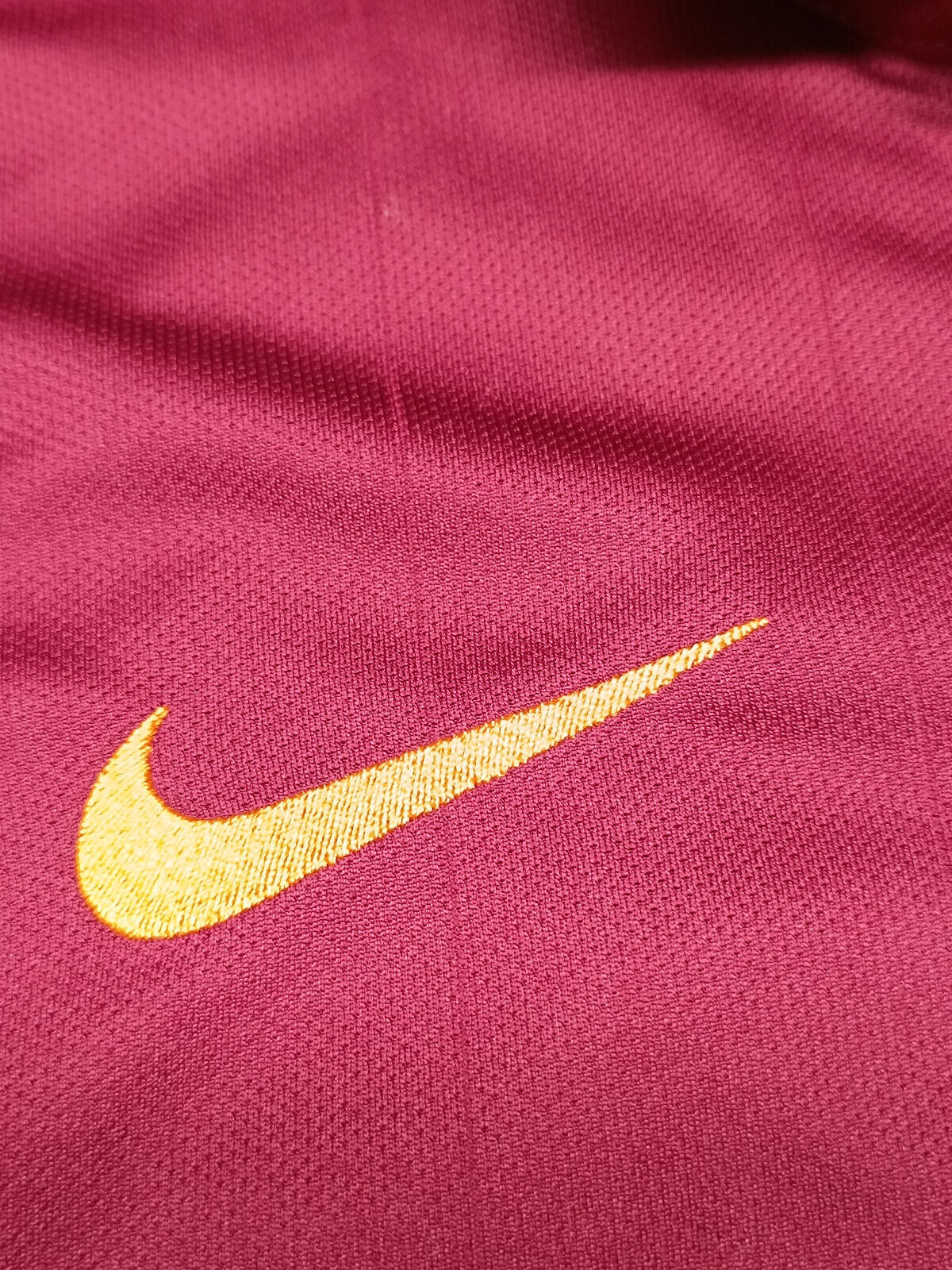 maglia calcio vintage AS Roma player issue TOTTI 2014 2015 Nike SIGNED authentic