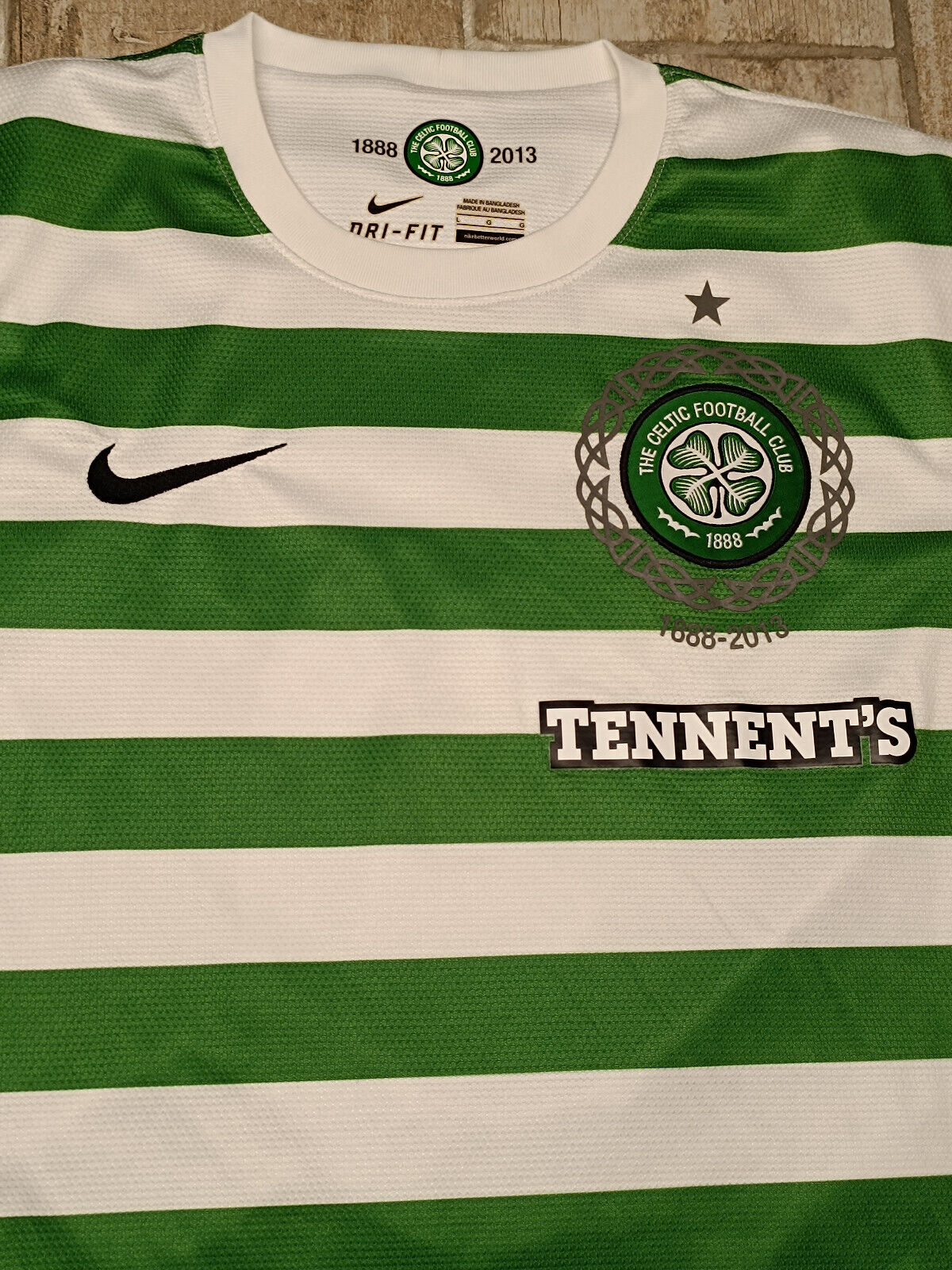 maglia calcio vintage Nike Tennet's 2012 2013 SAMARAS Scottish League