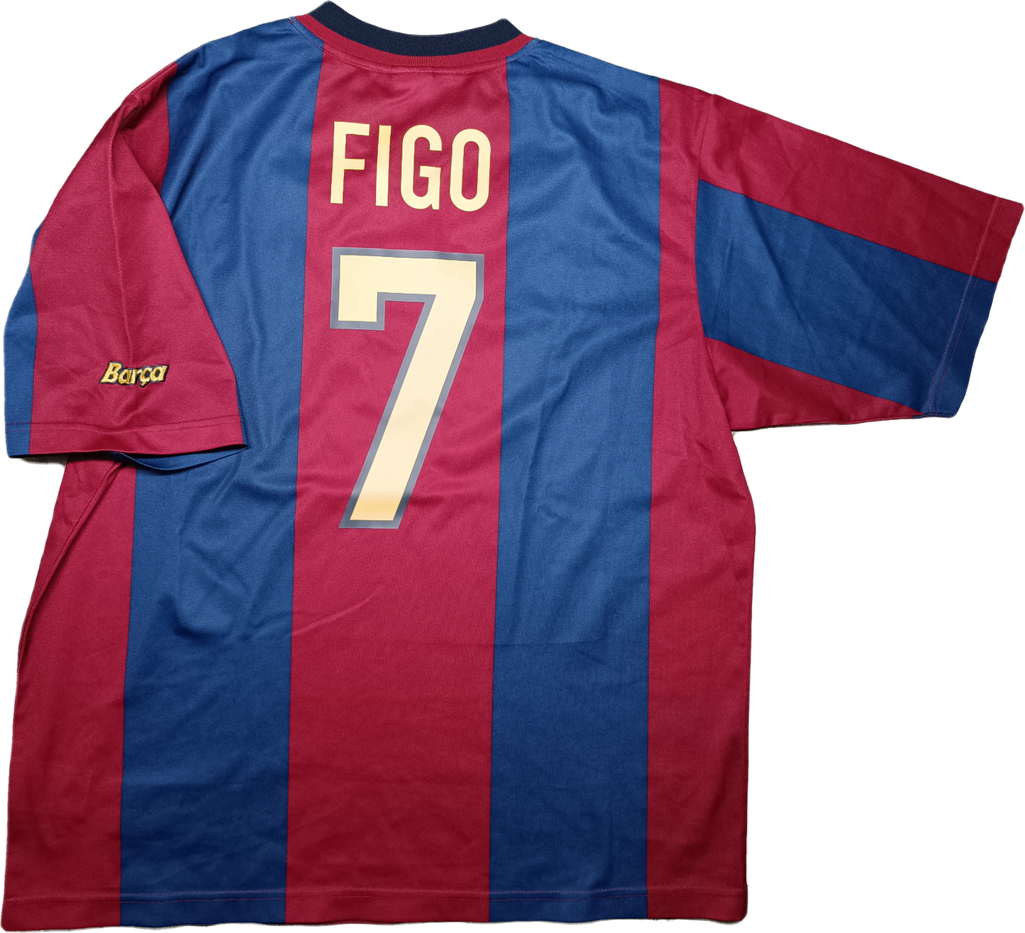 Maglia calcio vintage Luis Figo Barca barcellona camiseta NIKE 1998 1999 XL