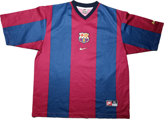 Maglia calcio vintage Luis Figo Barca barcellona camiseta NIKE 1998 1999 XL