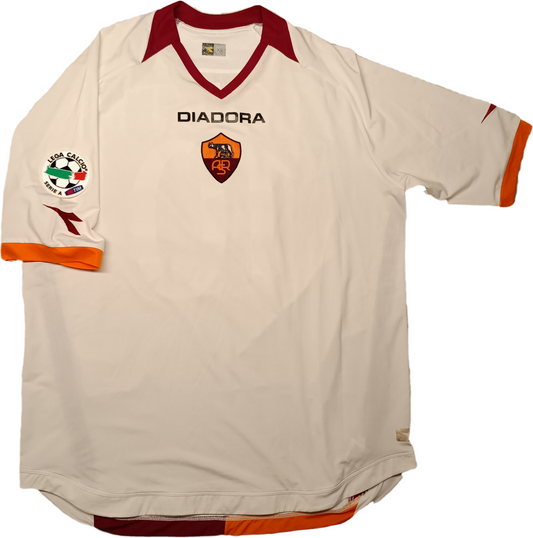 maglia roma Totti 2006 2007 Diadora Prodotto Ufficiale away XL