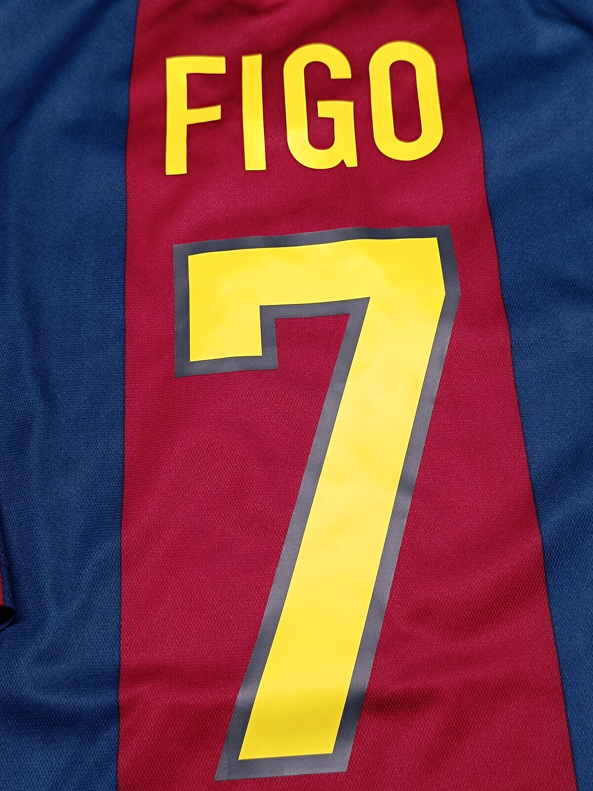 Maglia calcio vintage Luis Figo Barca barcellona camiseta NIKE 1998 1999 XL