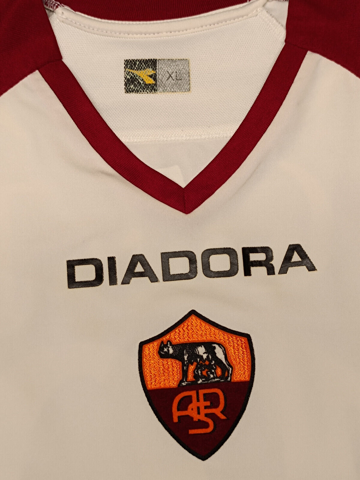 maglia roma Totti 2006 2007 Diadora Prodotto Ufficiale away XL