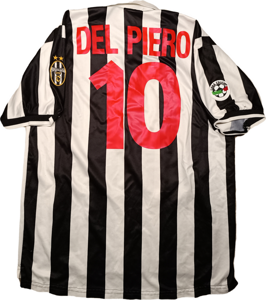 maglia calcio vintage juventus Del Piero Home 1998 1999 XL D+ Kappa jersey