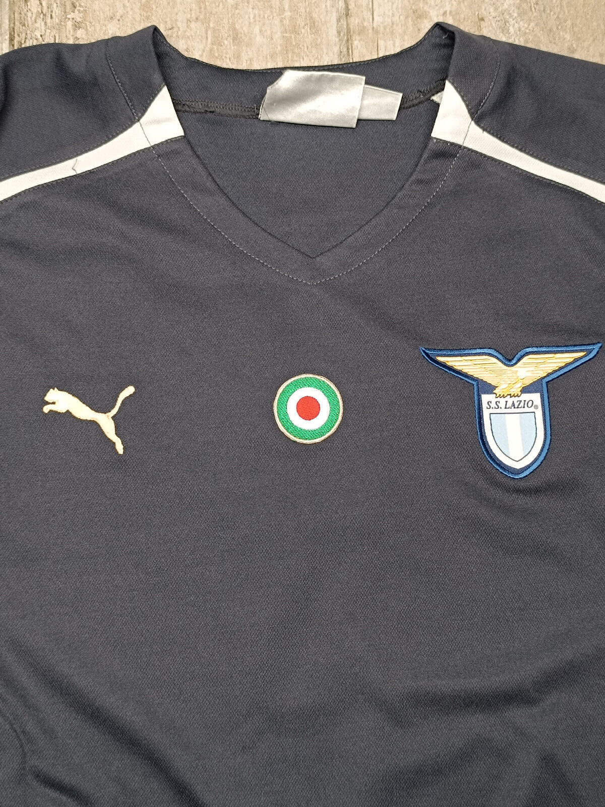 maglia calcio vintage Lazio UEFA Peruzzi portiere 2004 2005 Puma Serie A