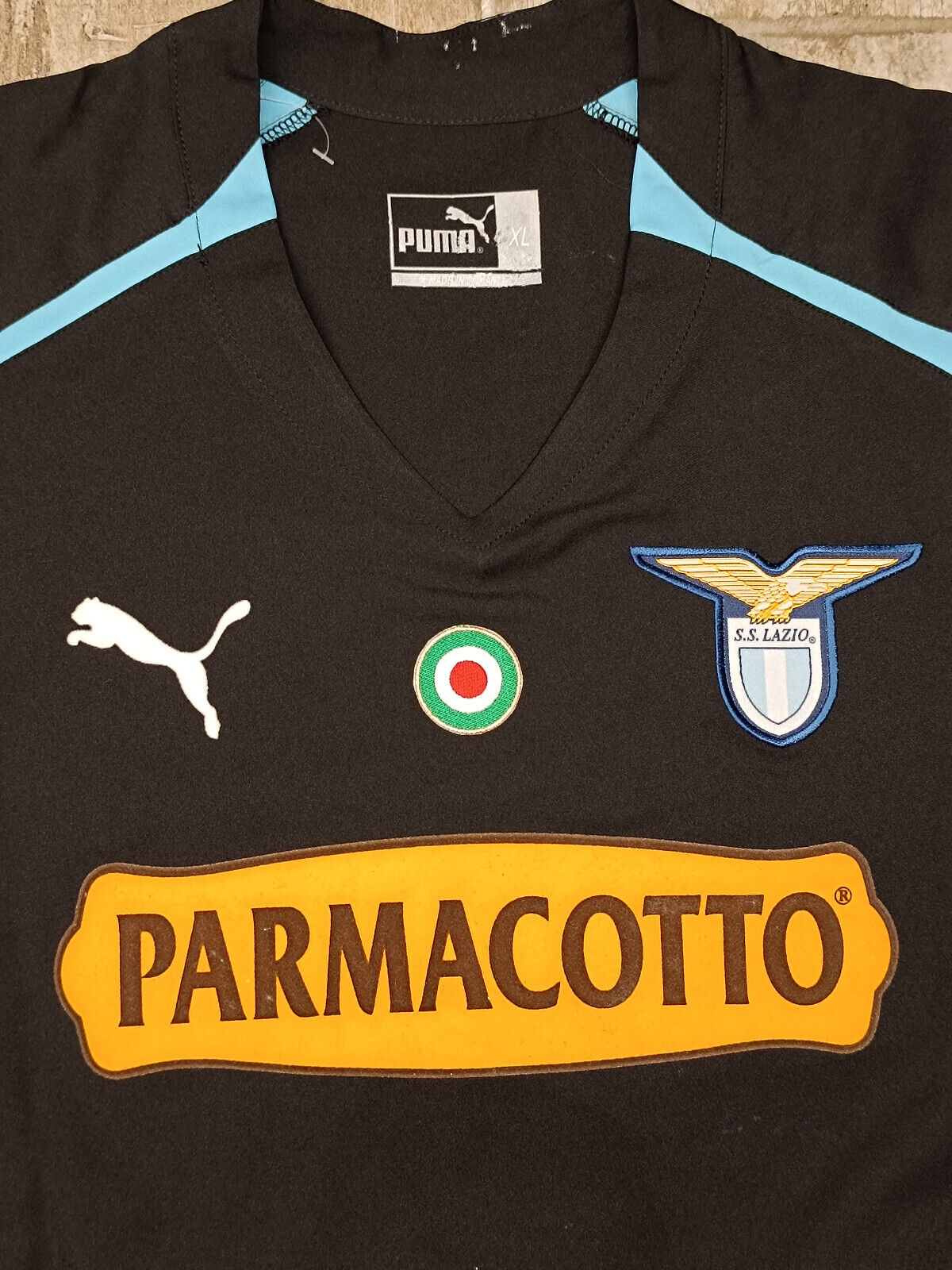 maglia calcio vintage Lazio Player Issue Di Canio 2004 2005 Puma Serie A