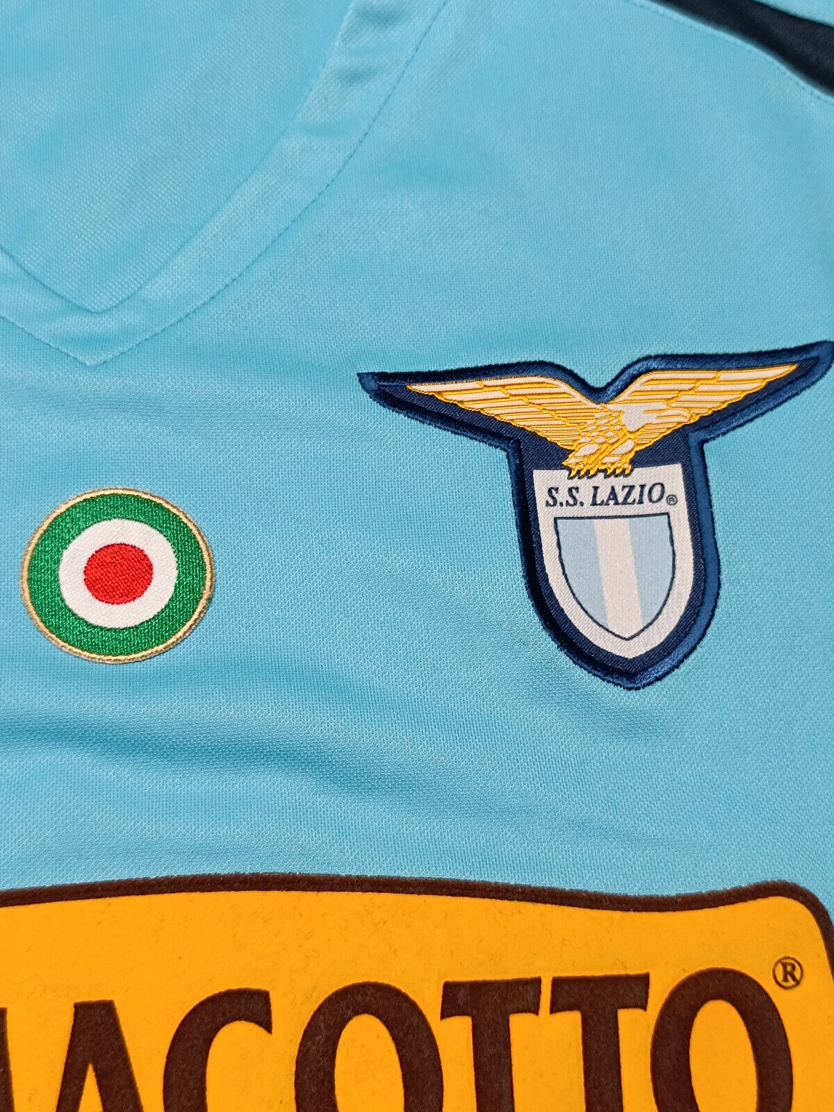 maglia calcio vintage Lazio Parmacotto Di Canio 2004 2005 Puma Serie A