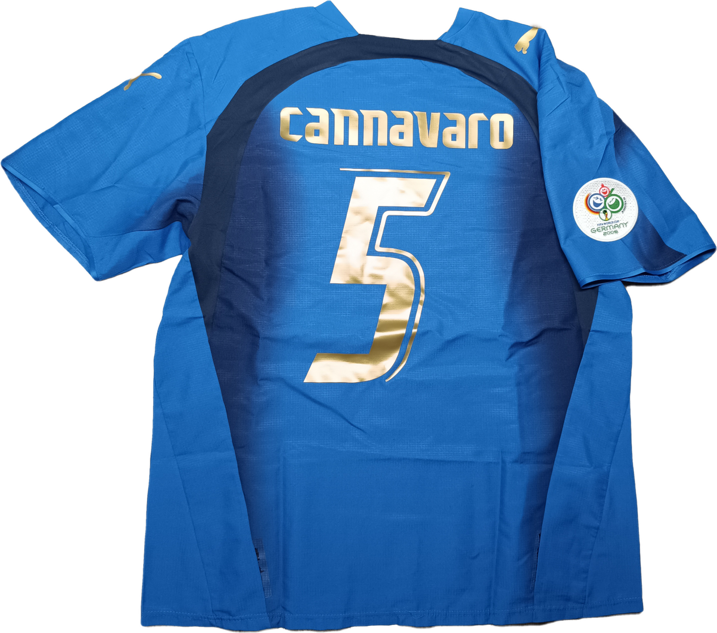 maglia italia mondiali 2006 Cannavaro 3 stars Puma L World Cup 2006 NO THAI