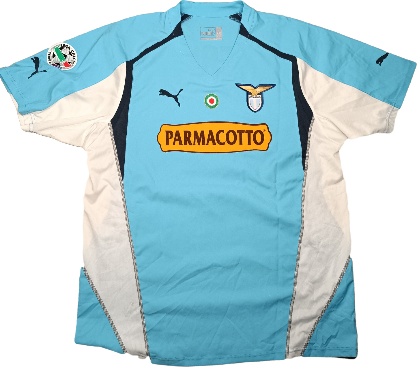 maglia calcio vintage Lazio Player Issue Di Canio 2004 2005 Puma Serie A