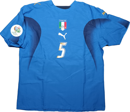 maglia italia mondiali 2006 Cannavaro 3 stars Puma L World Cup 2006 NO THAI