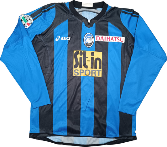 maglia calcio Atalanta VIERI 2005 2006 Sit-in vintage Daihatsu Asics SERIE A