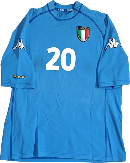 maglia italia Kappa EURO 2000 TOTTI 20 Player version home XL jersey