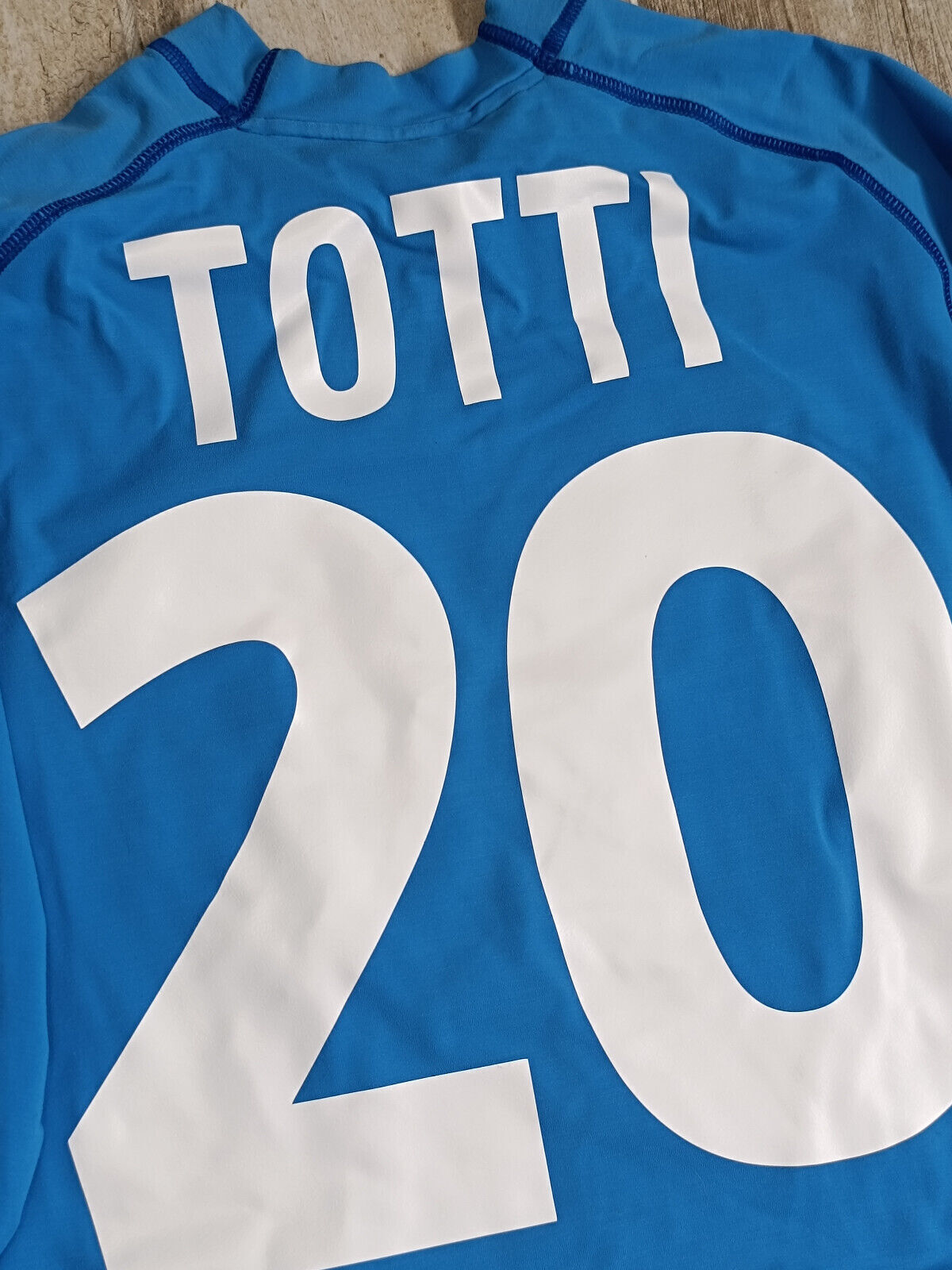 maglia italia Kappa EURO 2000 TOTTI 20 Player version home XL jersey