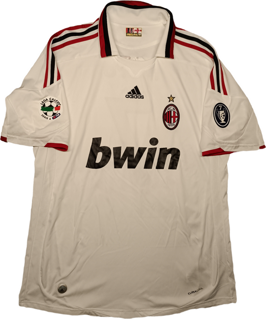 maglia calcio vintage AC Milan PATO 2009 2010 Bwin Adidas Climacool