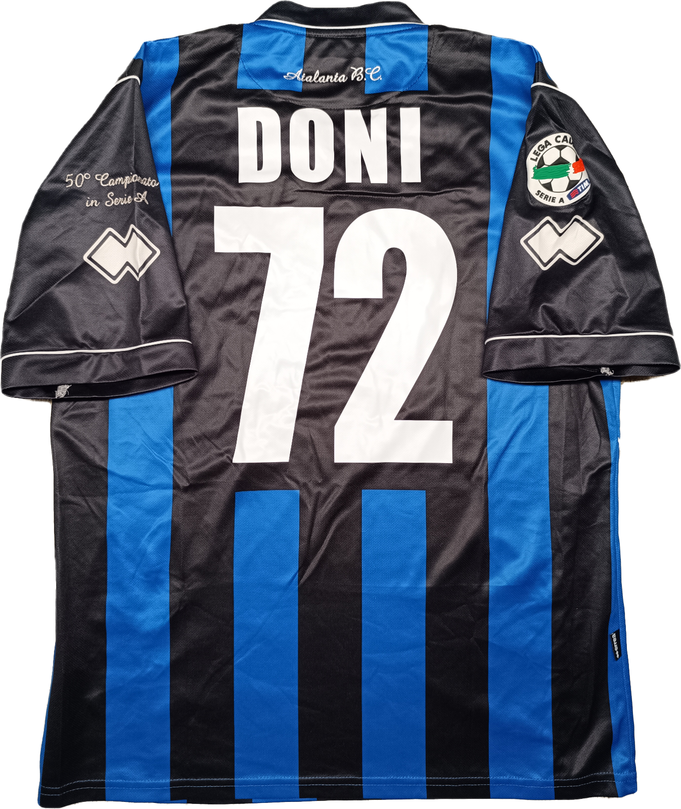 maglia calcio Atalanta DONI 2009 2010 Sit-in vintage Daihatsu Erreà SERIE A