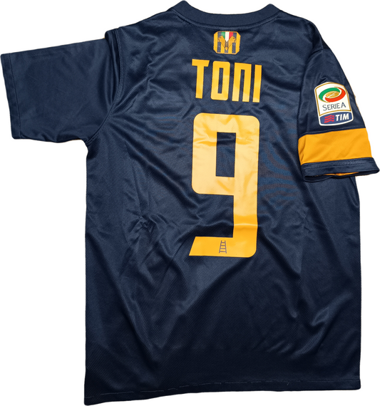 maglia calcio vintage Hellas Verona 2013 2014 Toni Nike Third shirt S Agsm