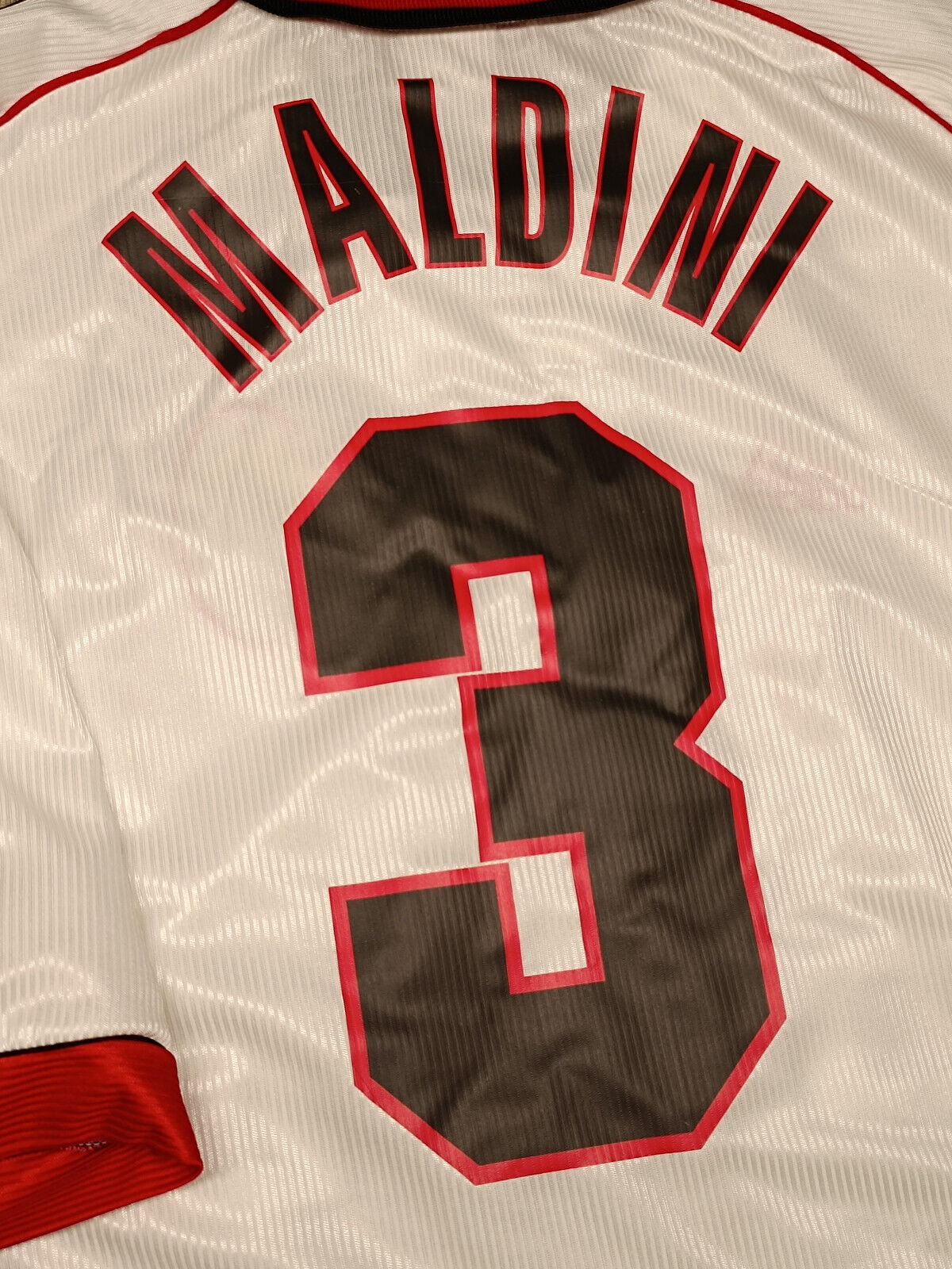 Maglia calcio vintage MALDINI shirt AC Milan Opel 1998 1999 Adidas XL