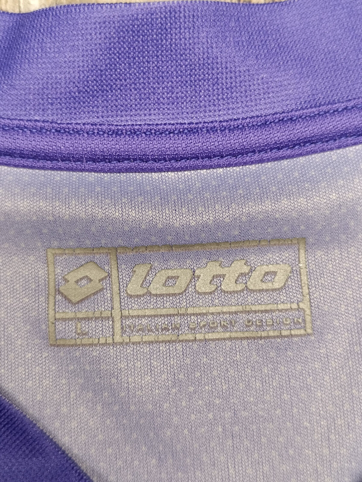 maglia calcio Fiorentina vintage Lotto MUTU 2009 2010 L Serie A jersey