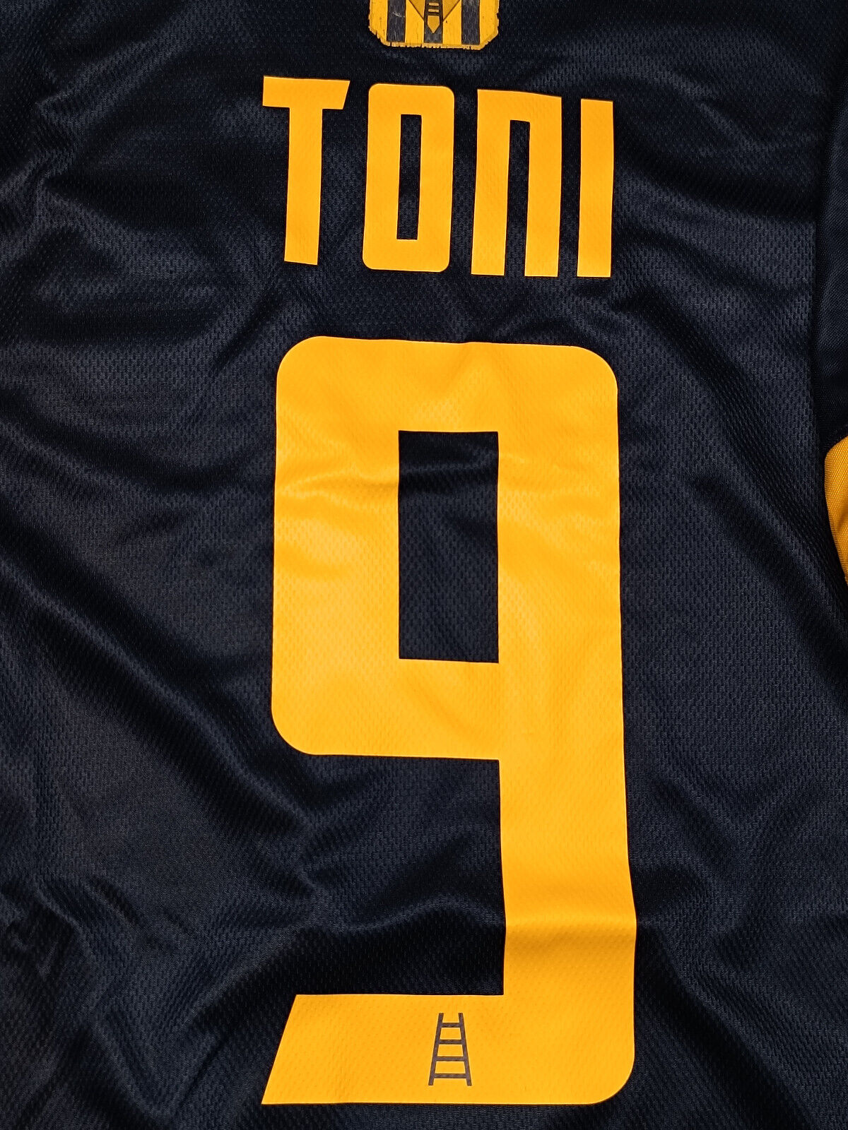 maglia calcio vintage Hellas Verona 2013 2014 Toni Nike Third shirt S Agsm