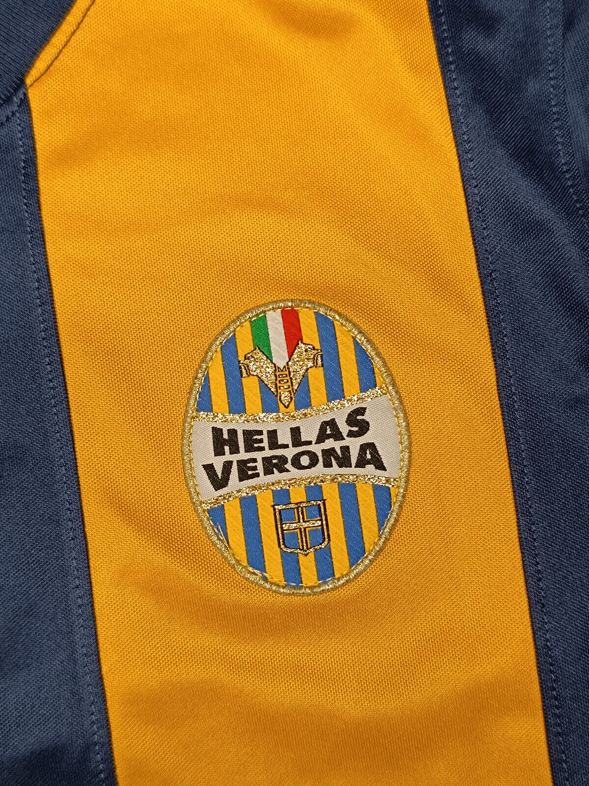 maglia calcio vintage Hellas Verona 2013 2014 Toni Nike Third shirt S Agsm